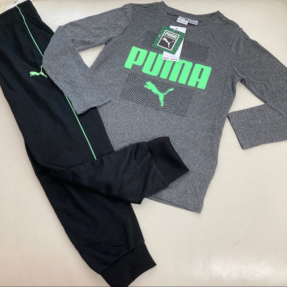 Puma active long sleeve pants set 2278 - Picture 4 of 5